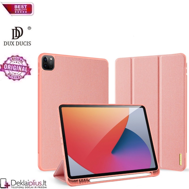 Dux Ducis domo serijos atverčiamas dėklas-rožinis (planšetei Apple Ipad Pro 11 (2020/2021/2022) Dux Ducis domo serijos atverčiamas dėklas-rožinis (planšetei Apple Ipad Pro 11 (2020/2021/2022)